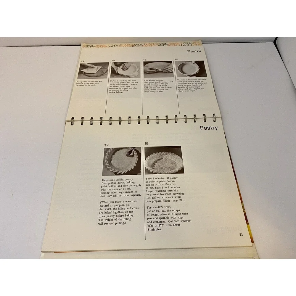 Betty‎ Crocker's Basic Bakings Vintage Cookbook 1971 First Edition 1st Printing